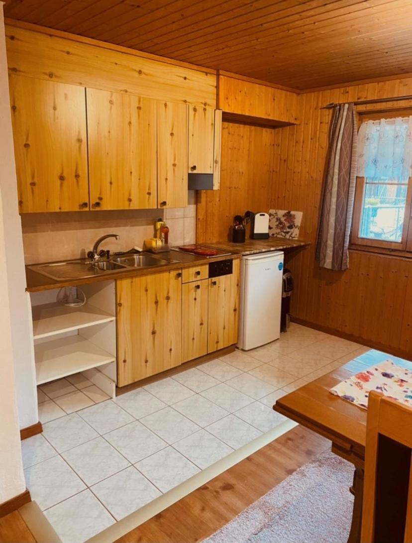 Guenstig Und Einfaches Studio Auf Dem Bauernhof Zuoz Exteriér fotografie